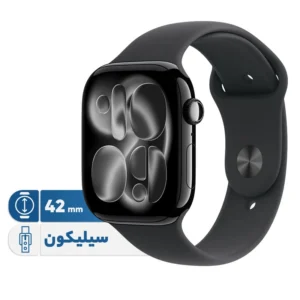 ساعت هوشمند 46 میلی متری اپل مدل Series 11 Aluminum Case با بند سیلیکونی