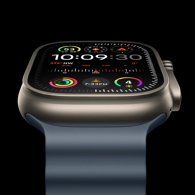 ساعت هوشمند 49 میلی متری اپل مدل Ultra 3 Natural Titanium Case با بند Titanium Milanese - Image 3