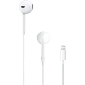 هندزفری اپل مدل EarPods بدون قابلیت نویز کنسلینگ، اتصال از طریق لایتنینگ